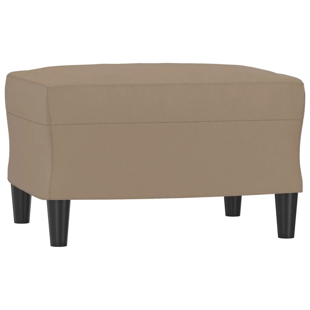 Set di Divani 3 pz con Cuscini cappuccino in Similpelle 3201417