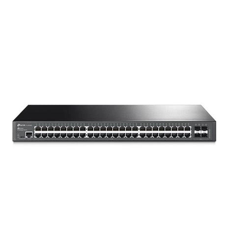 Tp-link omada sg3452 switch di rete gestito l2+ gigabit ethernet (10/100/1000) 1u nero - 133207