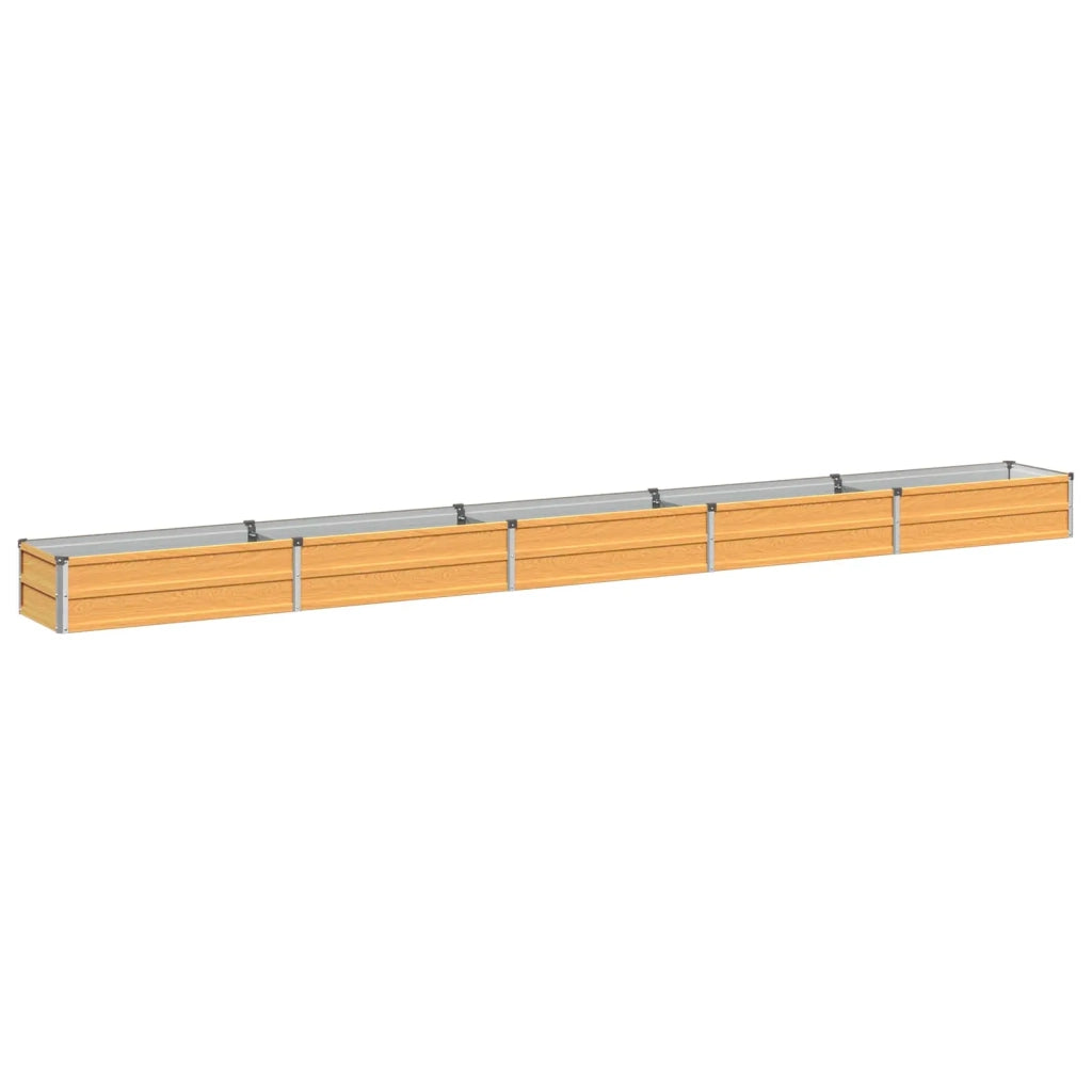 Letto rialzato da giardino Naturale 400 x 40 x 24 cm 8006351