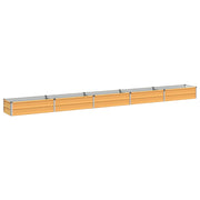 Letto rialzato da giardino Naturale 400 x 40 x 24 cm 8006351