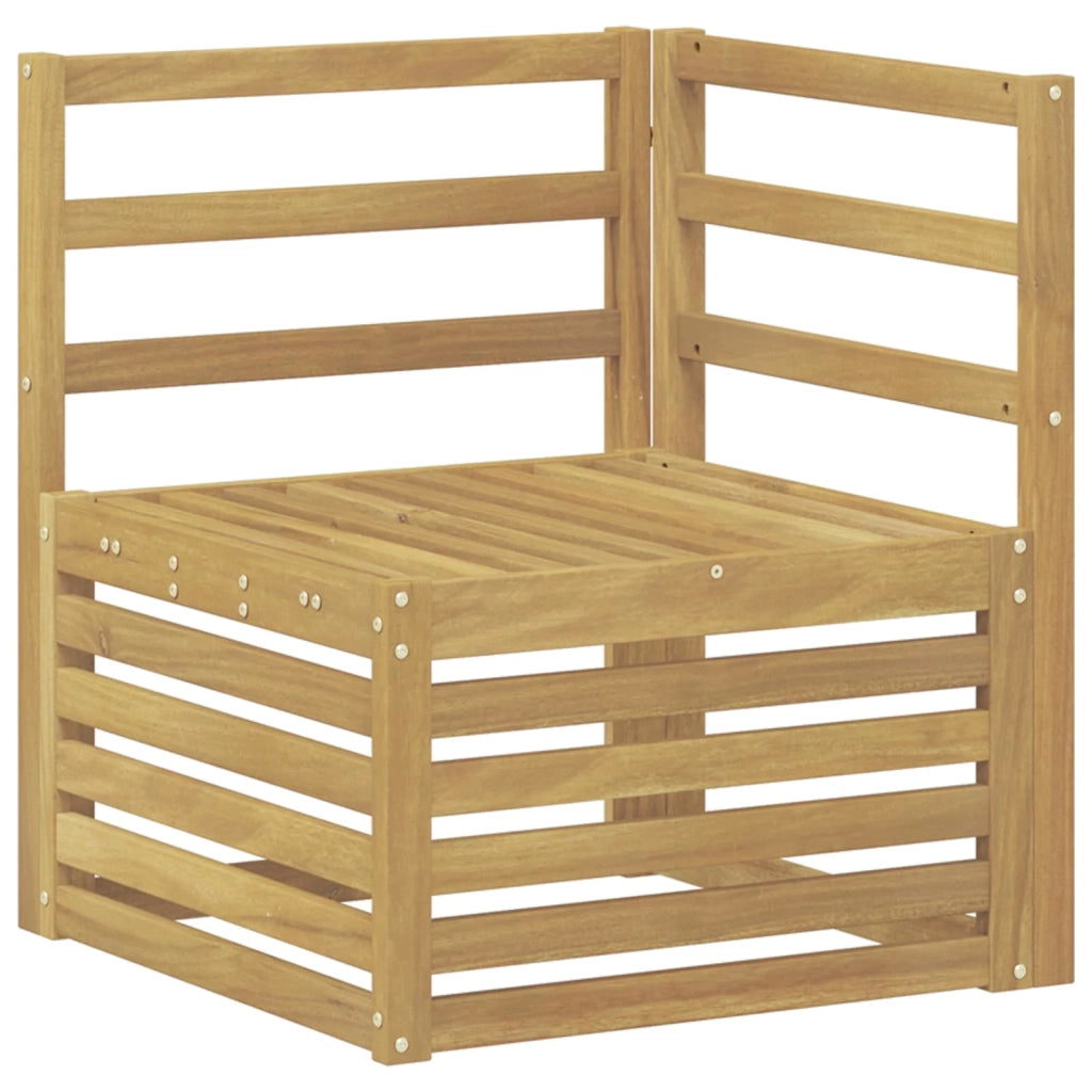 Set di divani da esterno 5 pcs Bianco 251 x 132,5 x 73 cm 3391839
