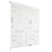 Tenda a rullo per doccia 100 x 240 cm paraspruzzi 02_0005633