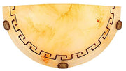 Plafoniera Candellux Grecki ottone/ecru 30 cm E27 IP20