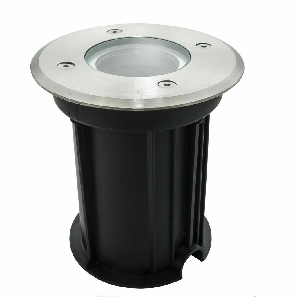 Faro faretto calpestabile carrabile incasso terreno giardino viale IP65 GU10 led
