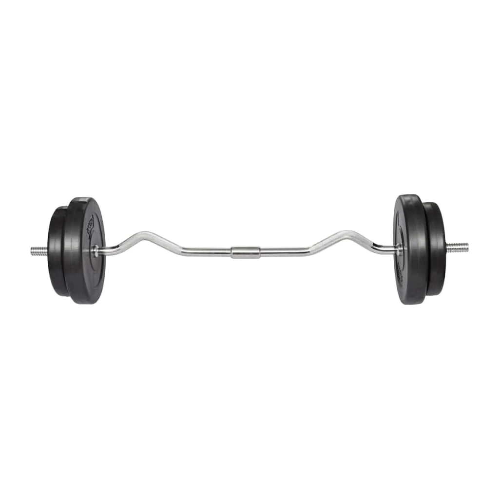 Manubrio con barra da 120 cm 30 kg con 4 dischi neri 02_0000752