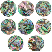 Set di 8 Conchiglie di Abalone Naturale per Gioielli