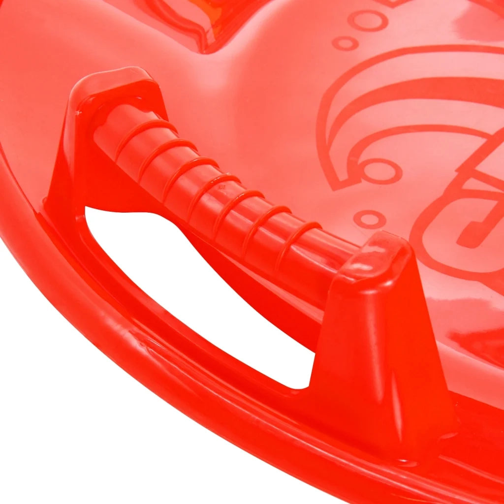 Slittino Rotondo Rosso 66,5 cm in PP 93712