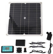 Pompa di acqua alimentata da energia solare - Alta affidabilità - Pannello 50W - Risparmio energetico - Ideale per giardini - 800 L/h