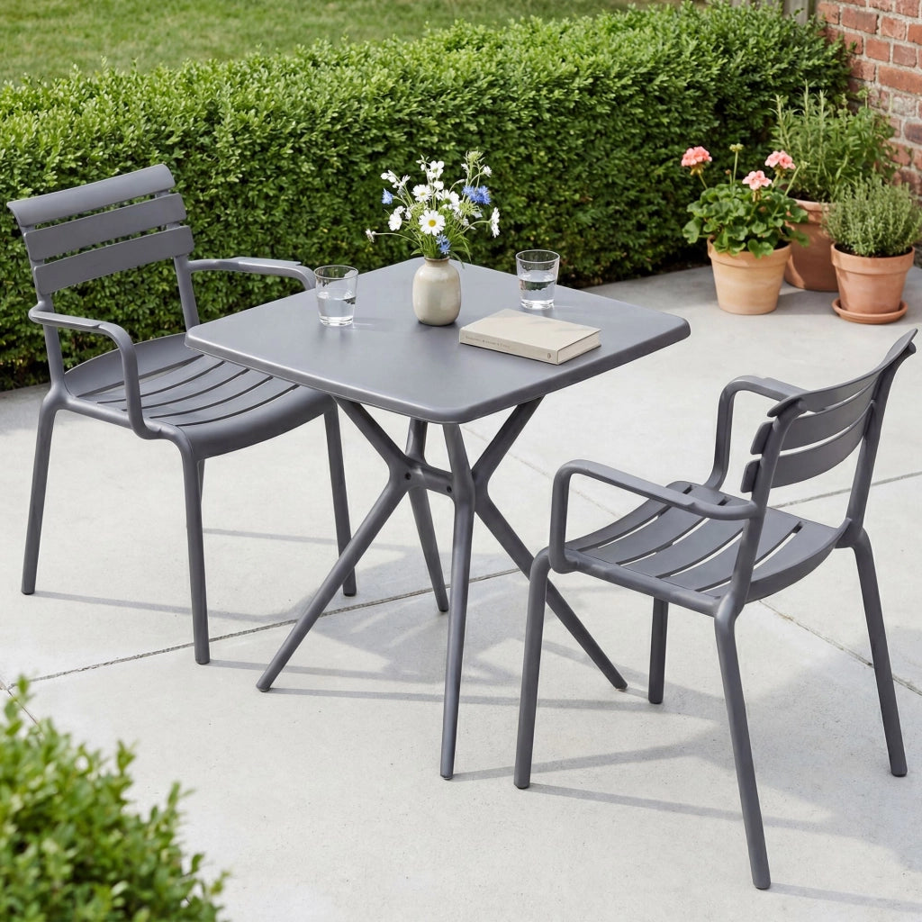 Set di mobili da giardino Avena con 2 sedie 3