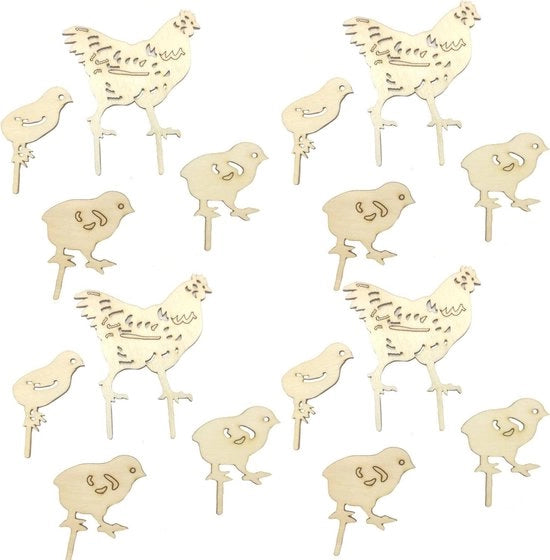 4 set recinzioni per galline decorazioni per giardino statue per giardino recinzione per galline in legno decorazione per giardino ornamento per gallina galline decorative per giardino decorazione per giardino con gallina e gallinella per giardino.