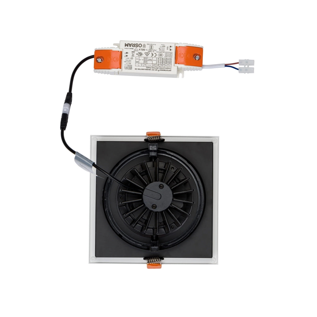 Nowodvorski DIA 8720 faretto LED quadrato bianco 30W