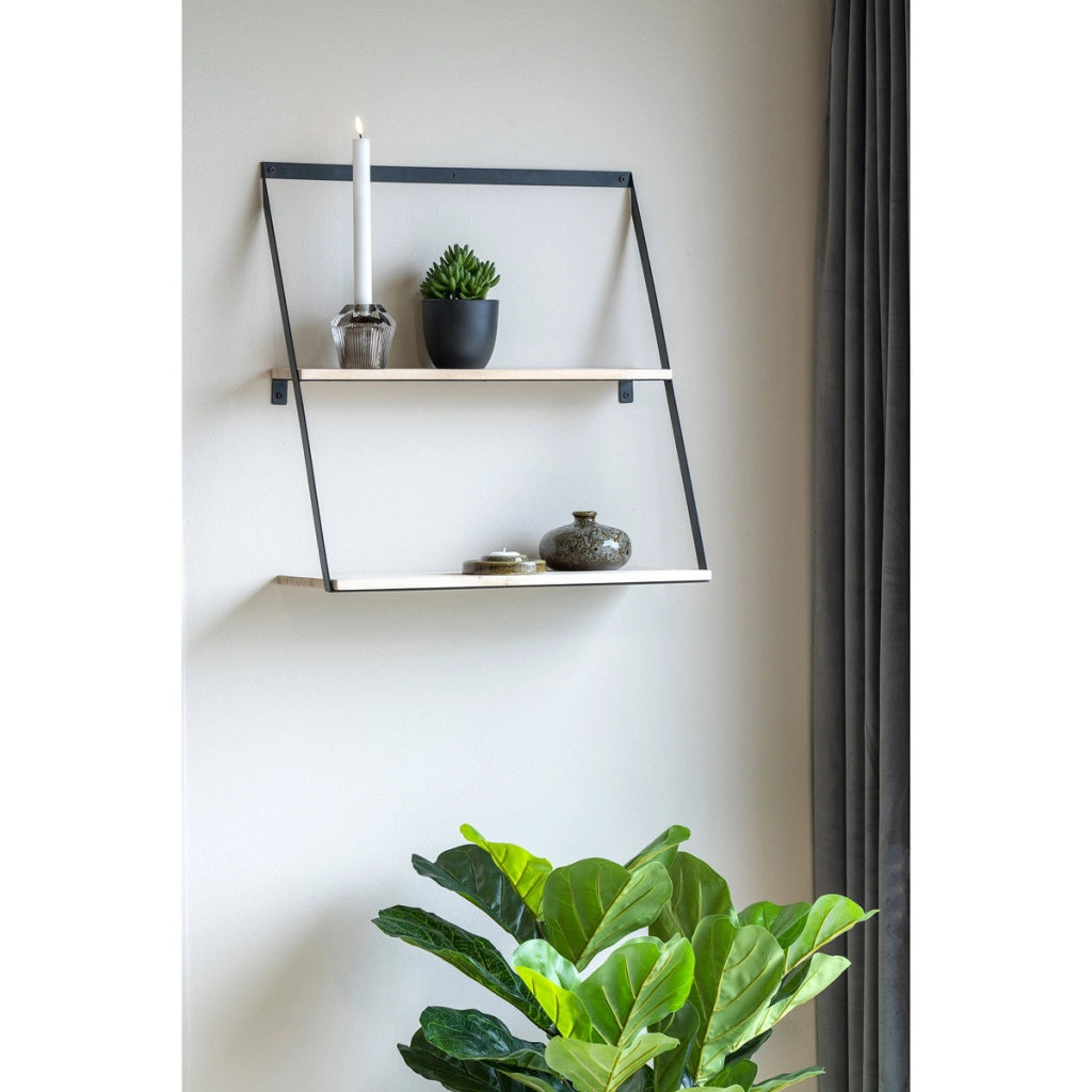 Mensola Bern, Marrone, Legno, 21x50x52 cm