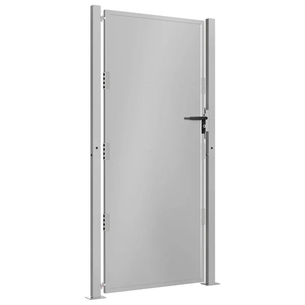 Cancello da giardino 100x175 cm in acciaio Corten 153206