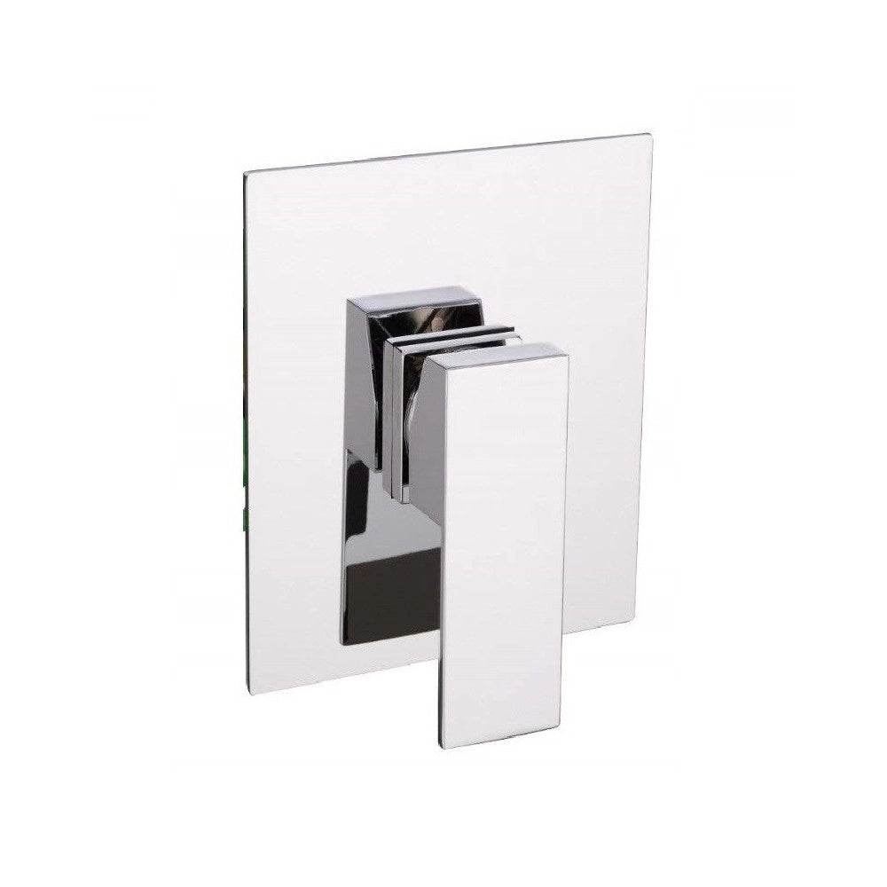 Trade Shop - Miscelatore Incasso Rettangolare  52968 Rubinetto Monocomando Rubinetteria -