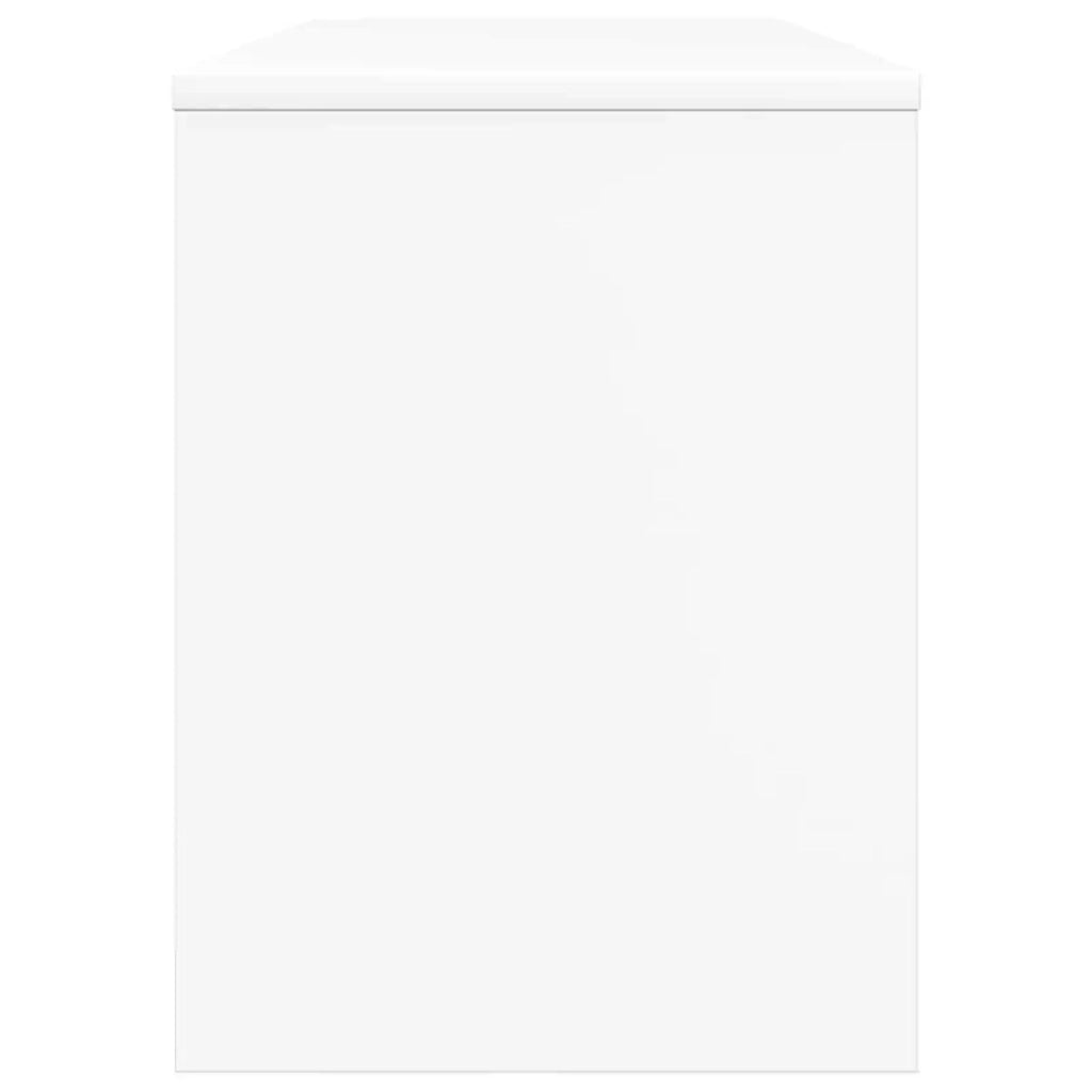 Mobile TV 100 x 30 x 40 cm Bianco Legno ingegnerizzato 8000332
