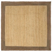 Tappeti per area Grigio 240 x 240 cm Juta