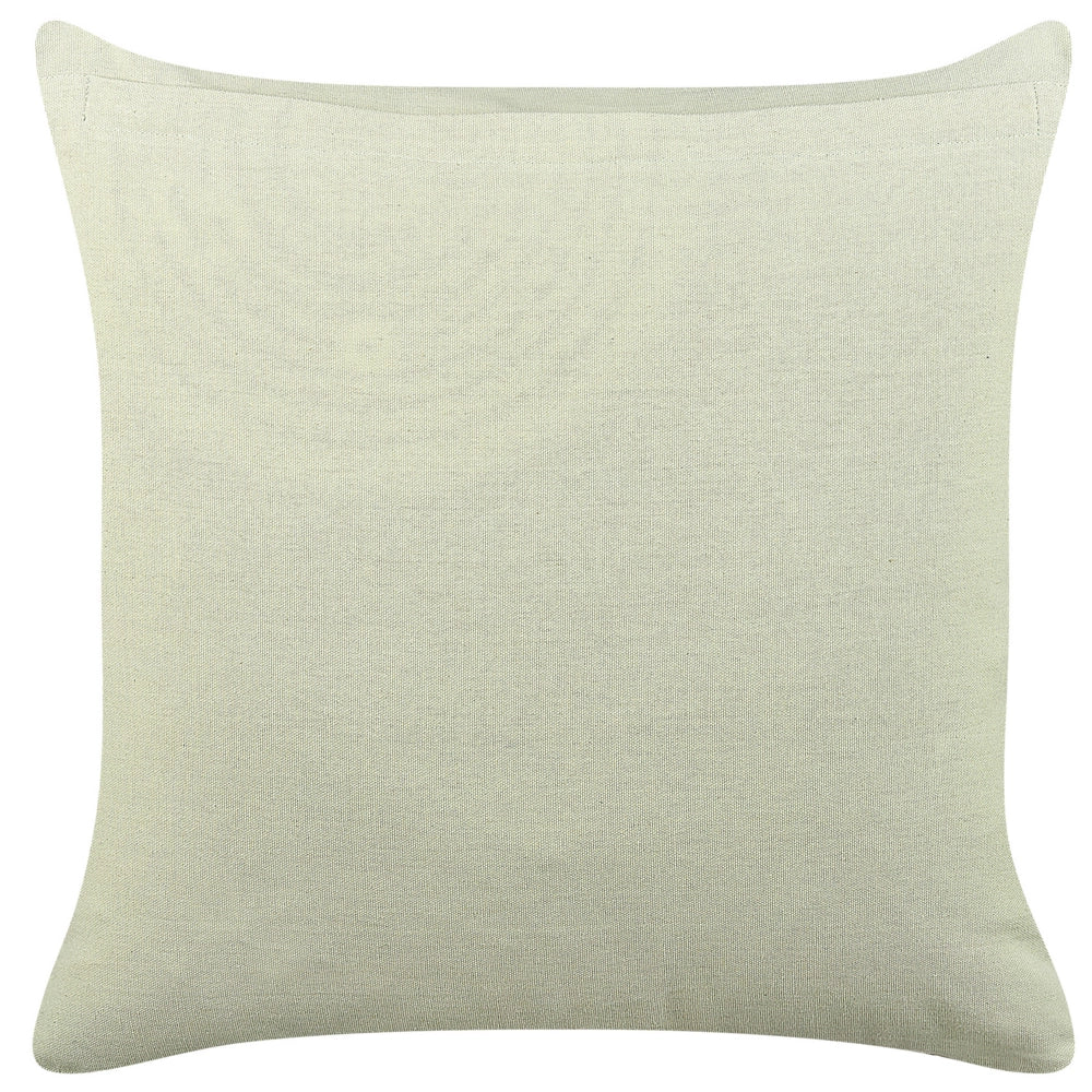 Cuscino in velluto con motivo floreale 45x45 cm verde stile boho camera da letto soggiorno