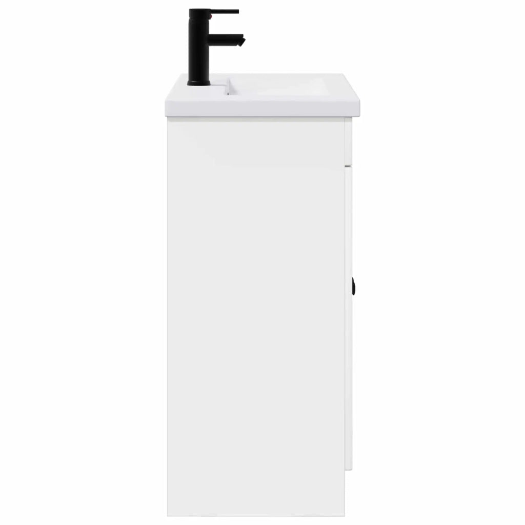 Set di mobili per il bagno Bianco Lucido 78,5 x 37,5 x 81 cm 3404138
