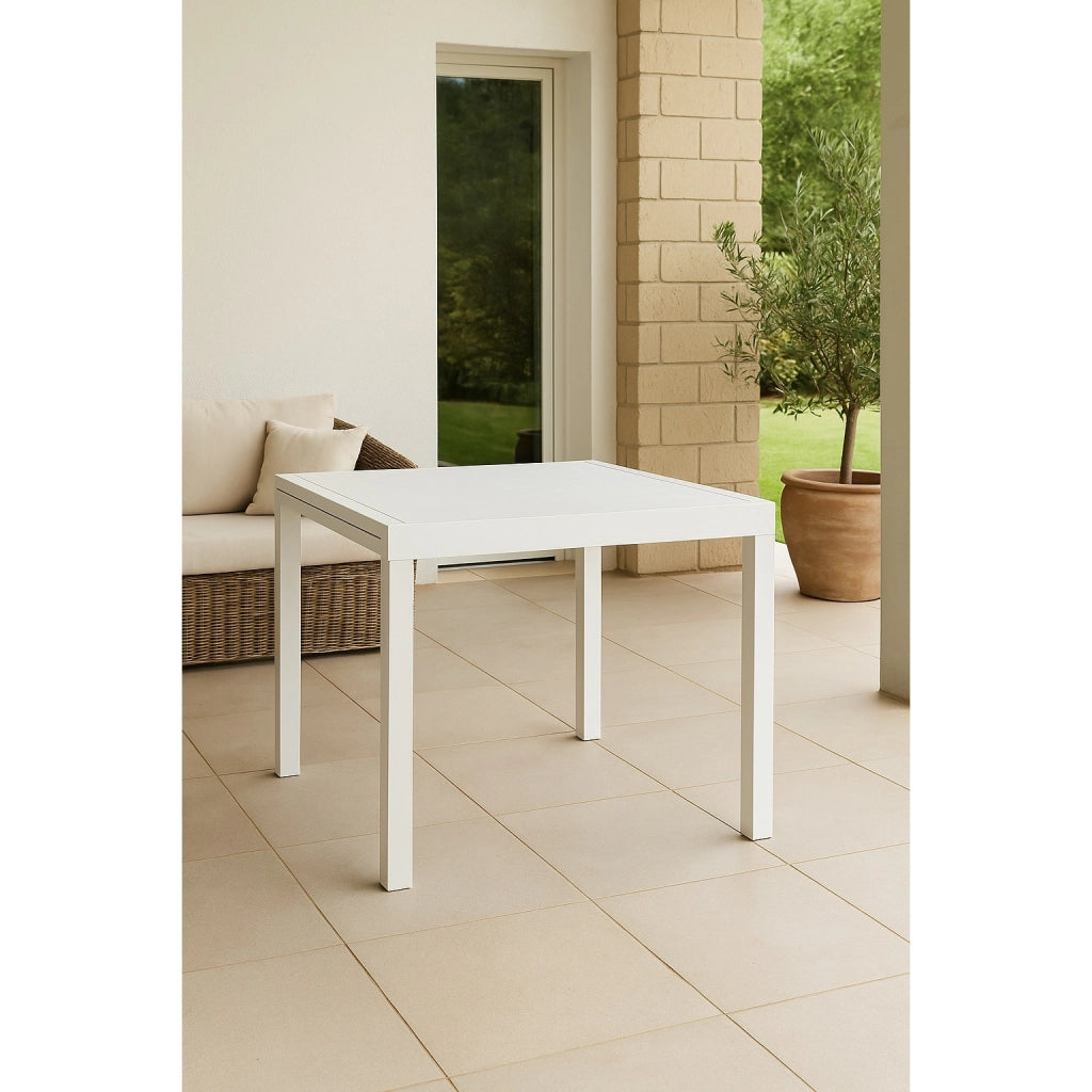 TAVOLO float 135-270X90XH75CM BIANCO