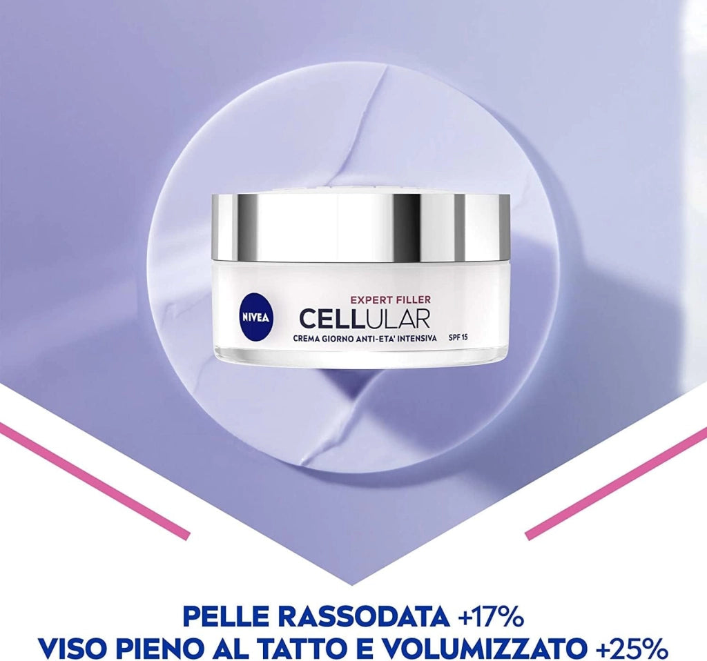 NIVEA CREMA GIORNO ANTI ETÀ 50 ML INTENSIVA ANTIRUGHE CON ACIDO IALURONICO