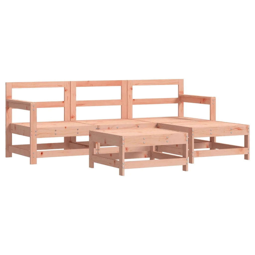 Set Salotto da Giardino 5 pz in Legno Massello di Douglascod mxl 94026