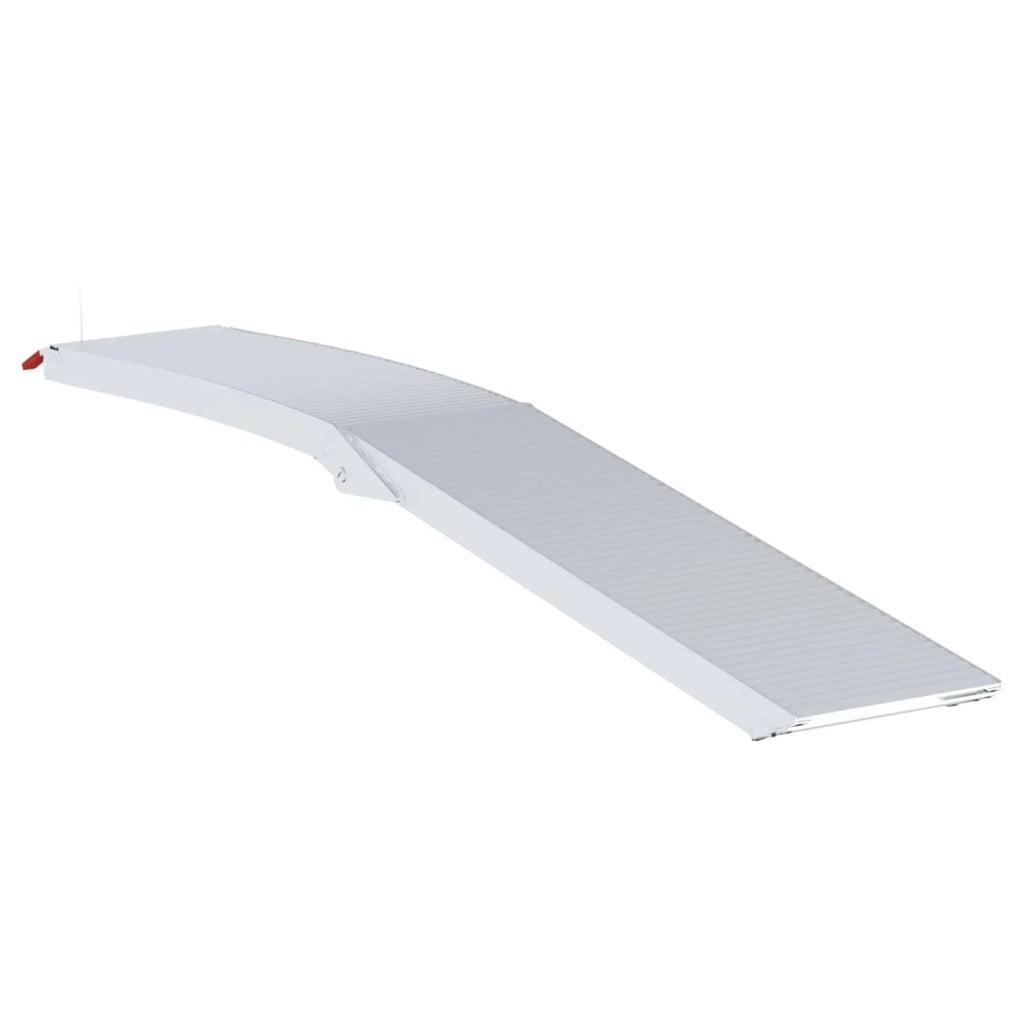 Rampe per moto 680 kg 2 pcs Argento 205 x 28 x 5 cm Alluminio
