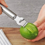 2 Pezzi Spazzola per Limoni - Spazzola per Limone - Raspante per Limoni con Occhio di Sospensione - Zester per Limoni e Limone - Raspante per Frutta Citrica con Spessore di Peeling - Accessori per la Cucina e Bar