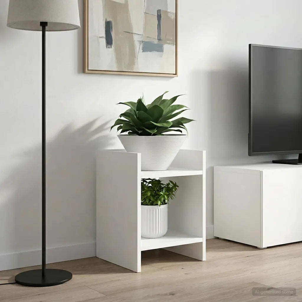 Supporto per piante 2 pcs Bianco 30 x 30 x 40 cm 899611