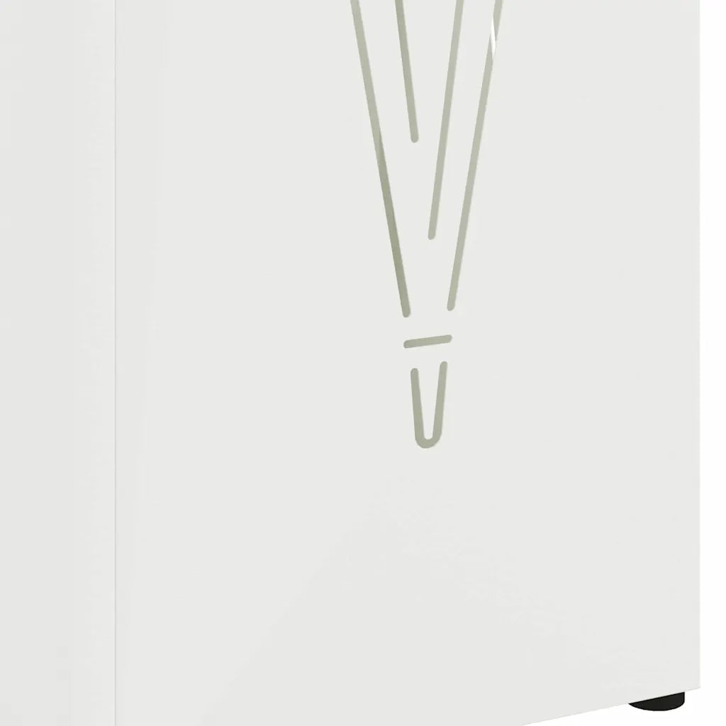 Supporto per Ombrellone Bianco 15,5 x 15,5 x 49 cm Metallo CFW4812161