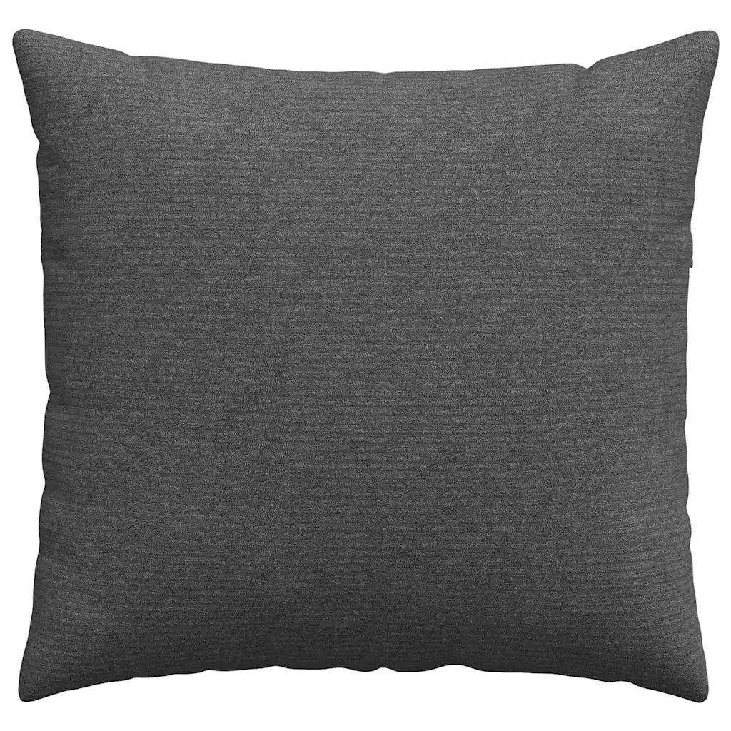 Cuscini da Divano 2 pz | Cuscini per sedie Grigio scuro 50 x 50 cm