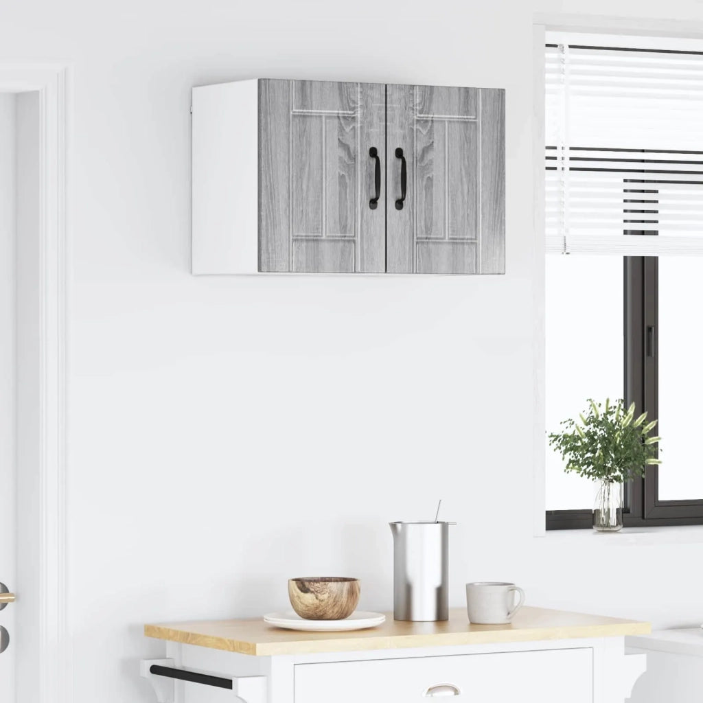 Pensile da cucina | Armadietto a muro LUCCA 2 pz Grigio Sonoma 30 x 31 x 40 cm