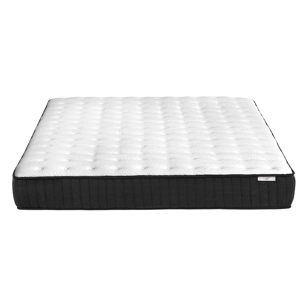Materasso a molle insacchettate matrimoniale 140 x 200 cm rigido con lattice