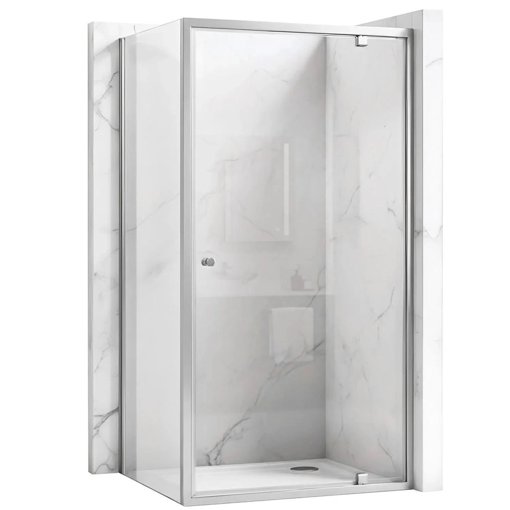 Cabina Doccia Rea Primo Swing 80x100 Chrome