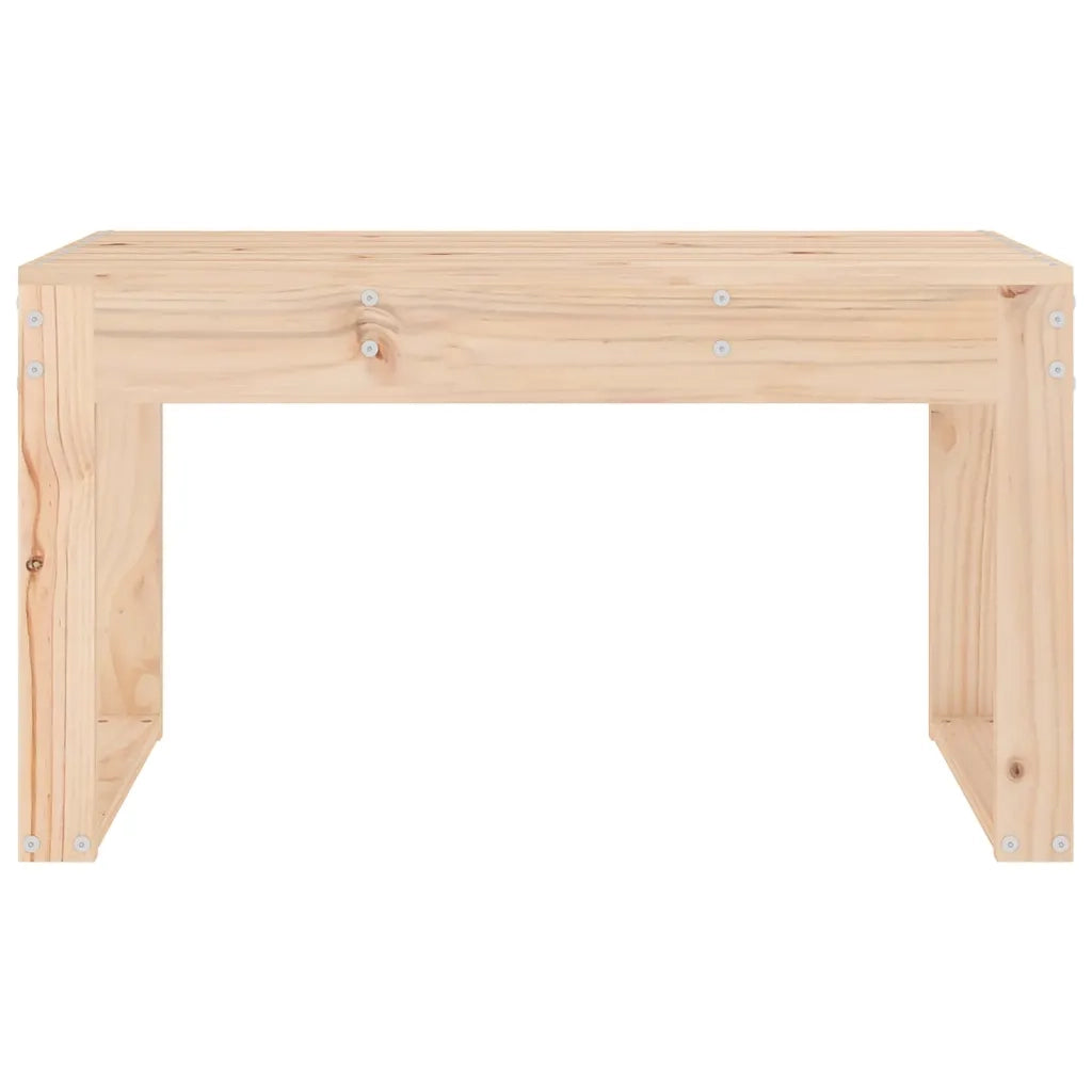 Panchina da Giardino | Panca da Giardino 80x38x45 cm in Legno Massello di Pino