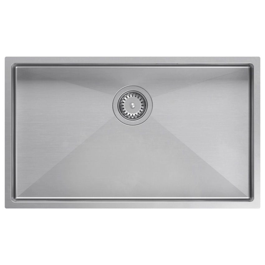 Lavello In Acciaio Anthony 80 Brush Nickel