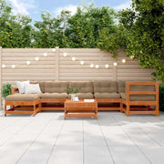 Set Lounge da Giardino 8 pcs Marrone Cerato 3418072