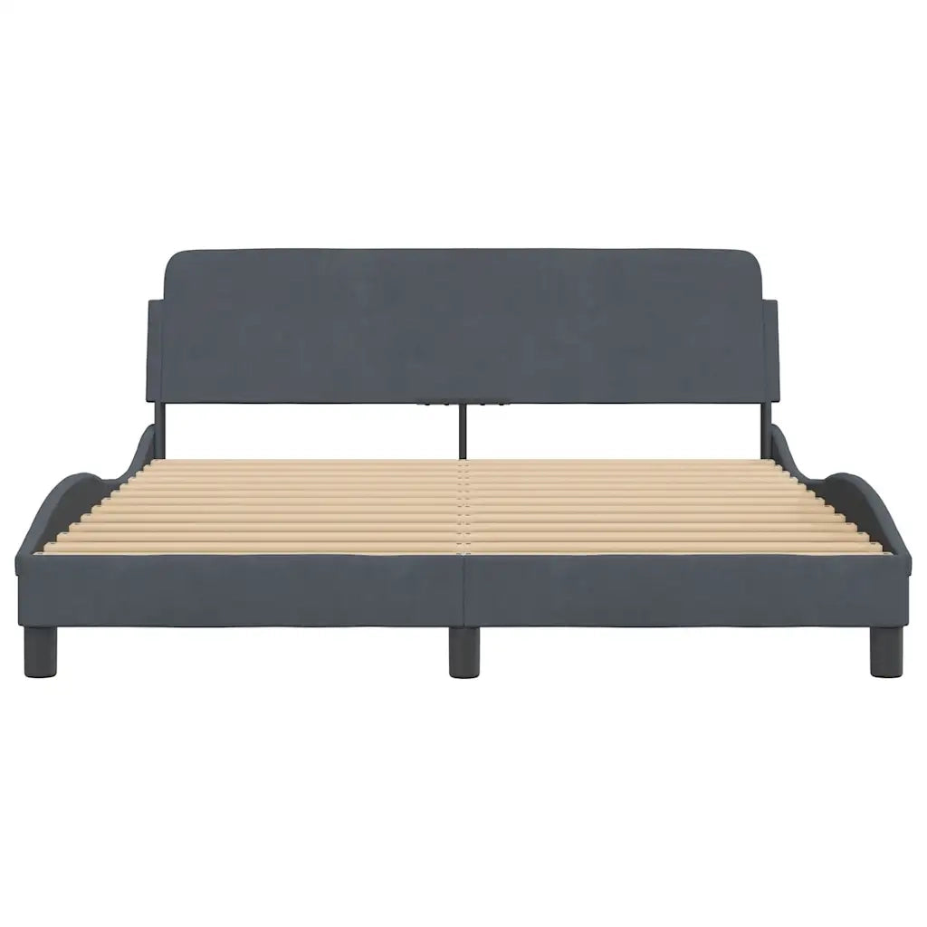 Giroletto Dover Grigio Scuro 152x203 cm in Velluto 373292