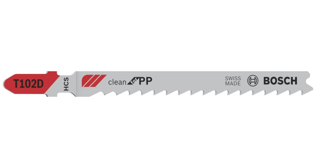 2608667444 - Set 5 lame per seghetto alternativo T 102 D Clean for PP