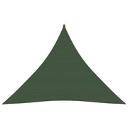 Vela ombreggiante 160 g/m² verde scuro 3 x 3 x 3 m HDPE 02_0009423