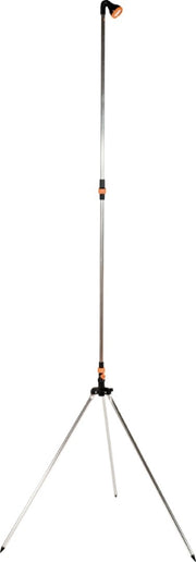 Doccia Da Giardino Con Tre Piedi Alluminio Esterno Rubinetto H 200 Cm - Gf