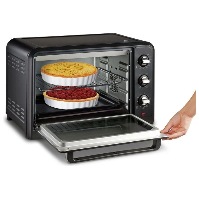 Moulinex OX4648 Optimo Forno Elettrico con Capacità di 33 L, Potenza 1600 W 28x31x36cm