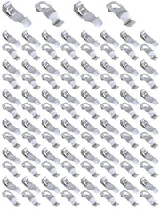 Haken per foto 100 pezzi - Autoadesivi - Materiale di alta qualità in metallo - Materiale di fissaggio - Fissatore di opere d'arte - Resistente allo shock - Haken per foto