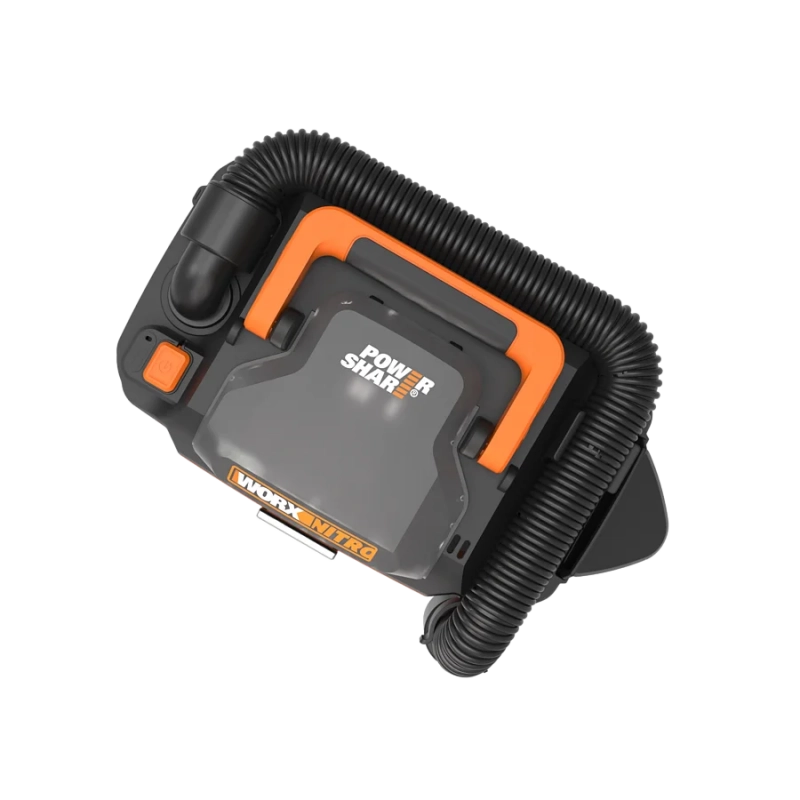 Aspiratore Solidi e Liquidi 20V WX031 Brushless con Funzione Soffiatura 8L per Officina e Auto - Worx