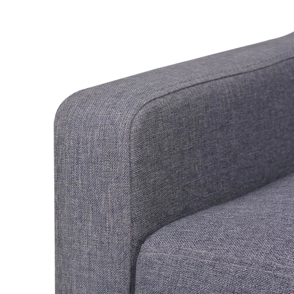 Divano a 2 Posti in Stoffa Grigio cod mxl 11711