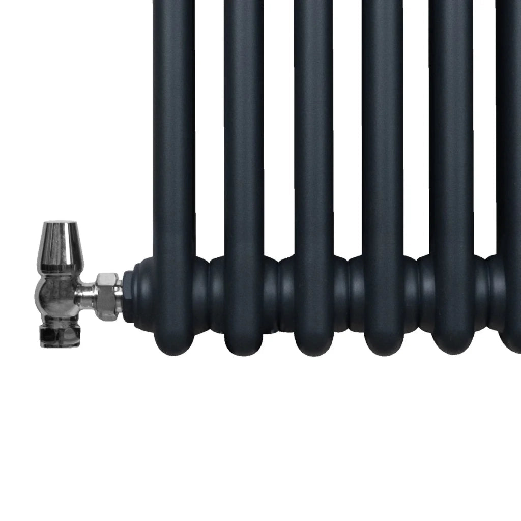 Termosifone Radiatore a 3 colonne per riscaldamento centralizzato Grigio Antracite 30 x 83cm