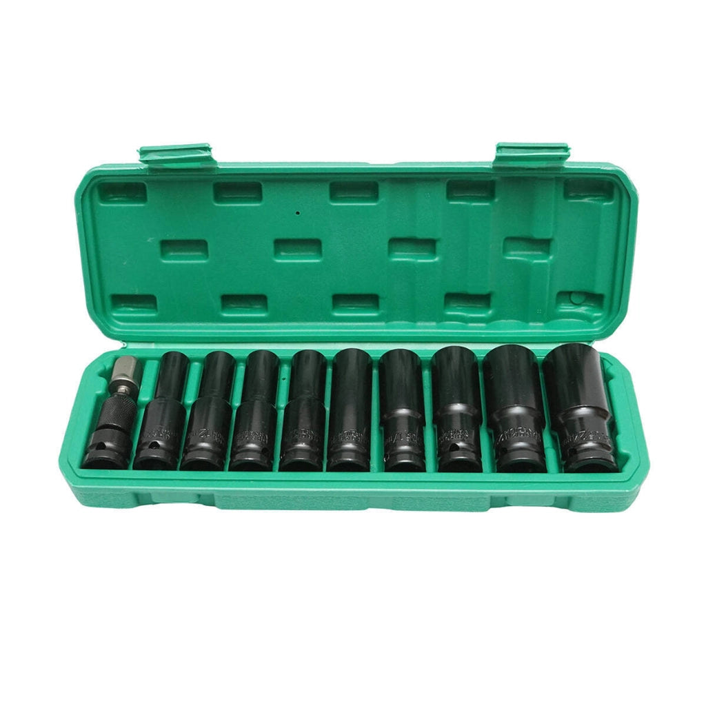 Set di chiavi a bussola lunghe 10 pezzi Breckner Germany