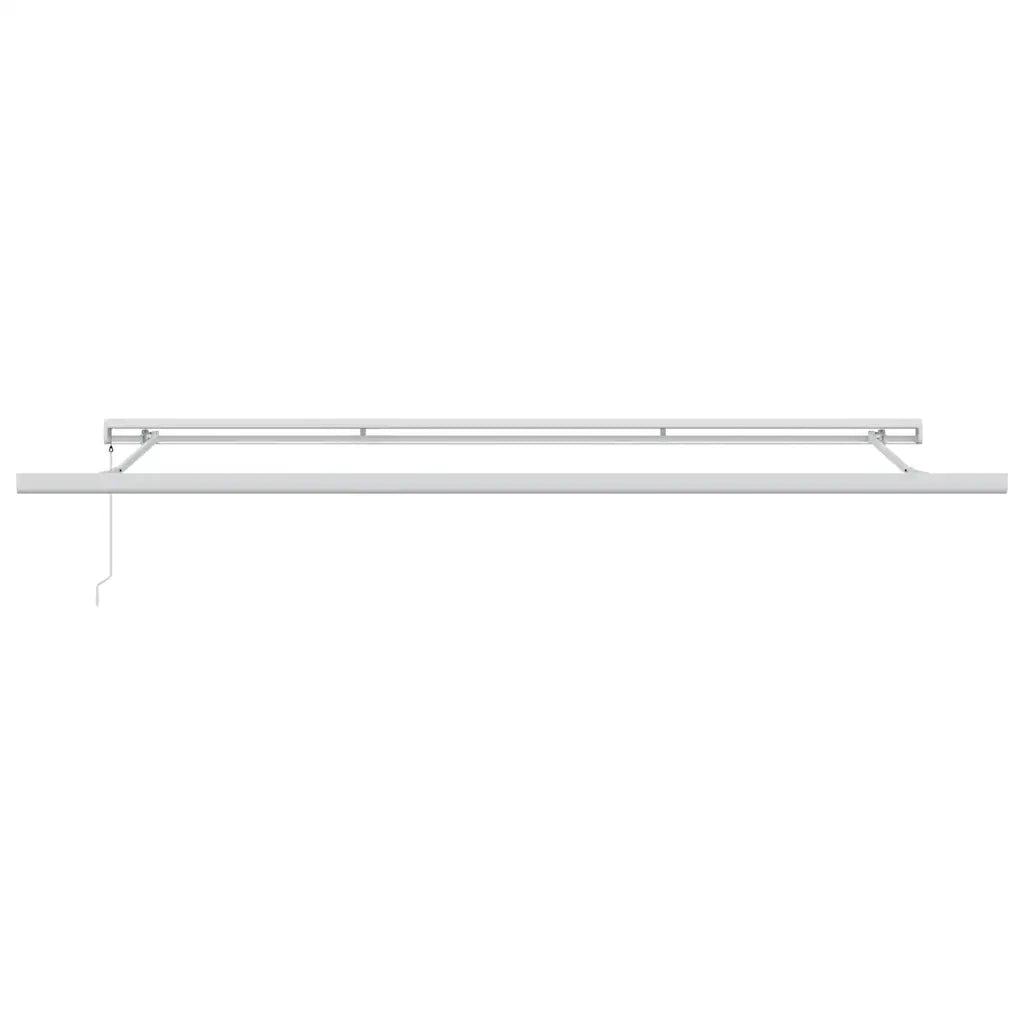 Tenda Sole Retrattile Manuale 500x300 cm Marrone 3215722