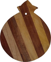 Tavolo da Tagliere in Legno con Forma di Pera per Chef - Taglio di Carne, Verdure, Pane, Crackers, Frutta e Spezie (11054)