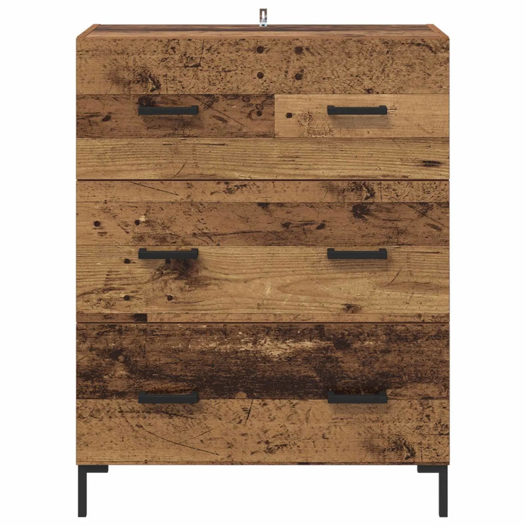 Credenza con cassetto Legno vecchio 69,5 x 34 x 90 cm 881504