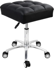 Sedia a rotelle regolabile - ergonomico e lussuoso - 1 pezzo - nero - schiuma inclinata e morbida